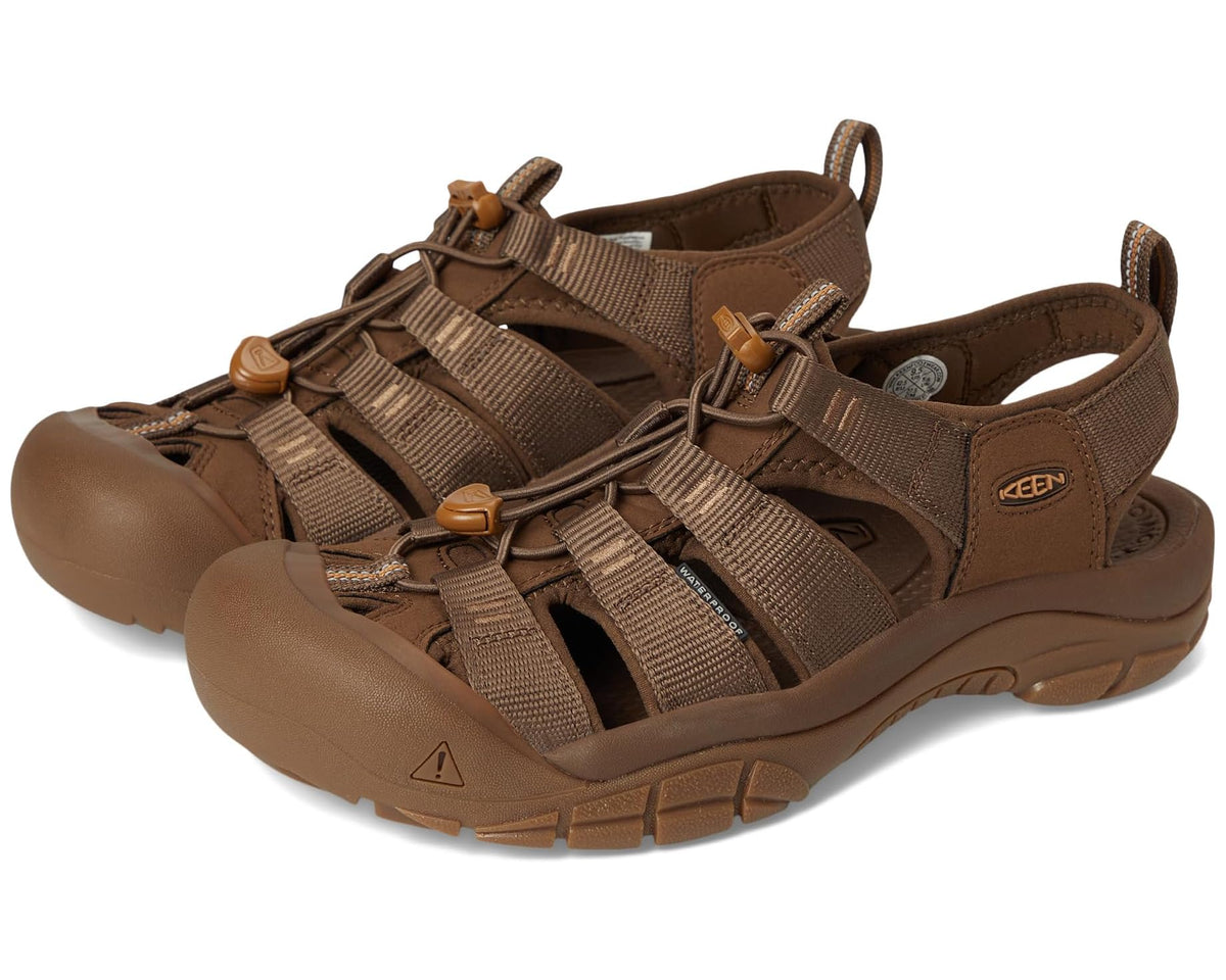 Men's KEEN Newport H2 Monochrome/Dark Earth