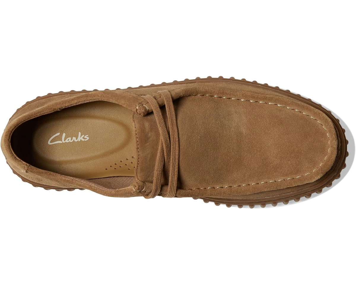 Men's Clarks Torhill Lo Dark Sand Suede