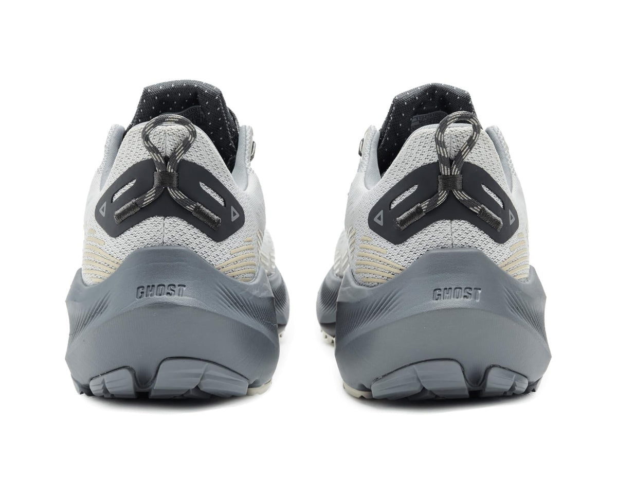 Men's Brooks Ghost Trail Gray/Gray/Bleached Sand