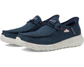 Men's SKECHERS Performance Go Walk Max - Hands Free Slip-ins The American Dream Navy