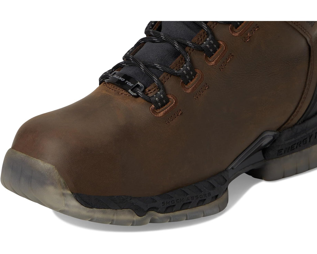 Men's Wolverine I-90 Rush Max 6 Carbonmax® Work Boot Dark Coffee