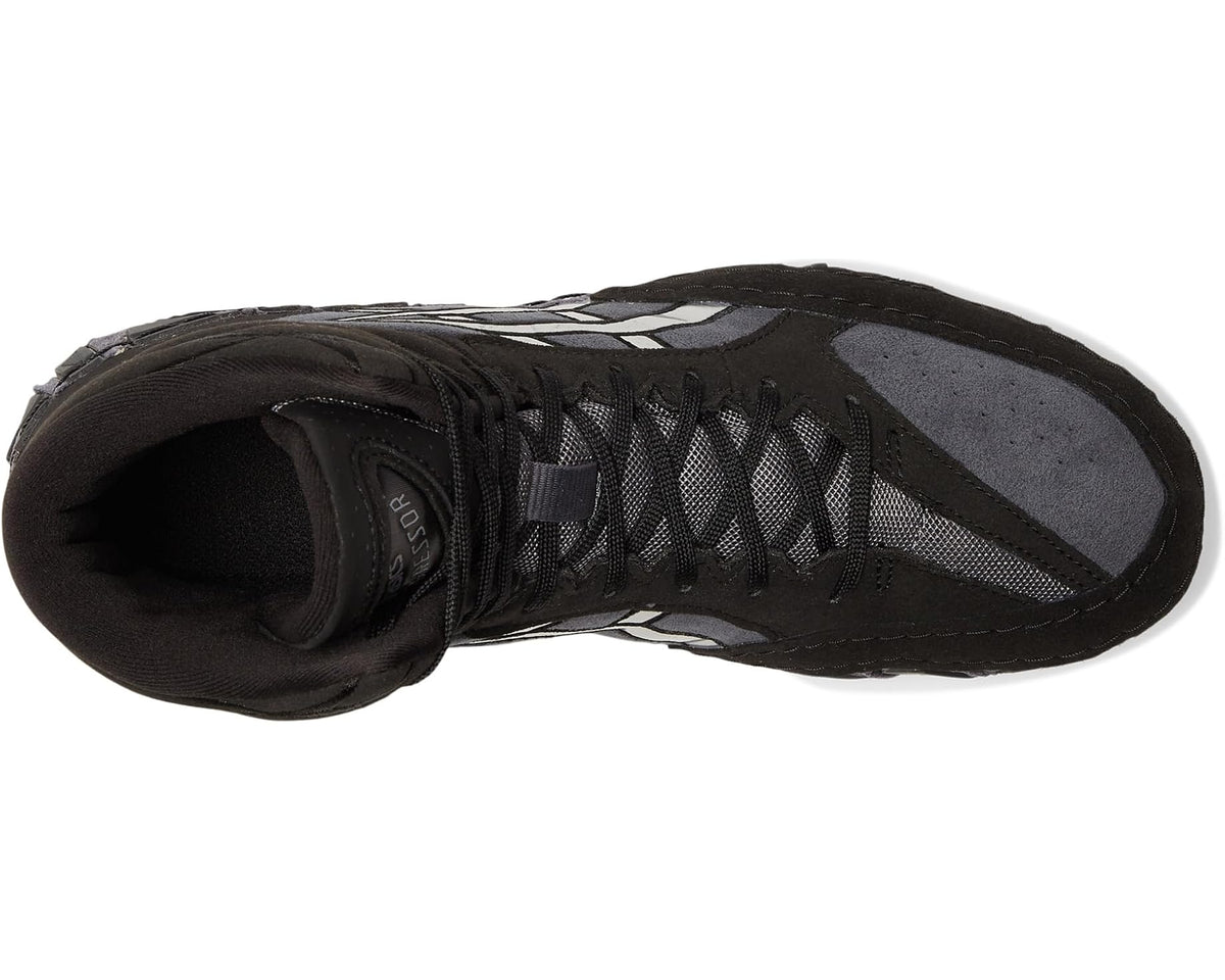 Men's ASICS Aggressor 6 Black/Pure Silver