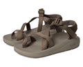 Men's Chaco Cushz Toe-Loop Frond Truffle