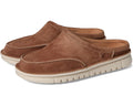 Men's VIONIC Muptown Clogs Mules Hazelnut Brown Waxed Suede