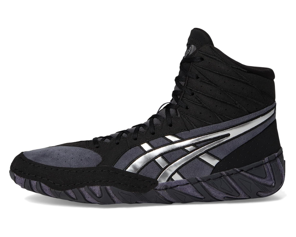 Men's ASICS Aggressor 6 Black/Pure Silver