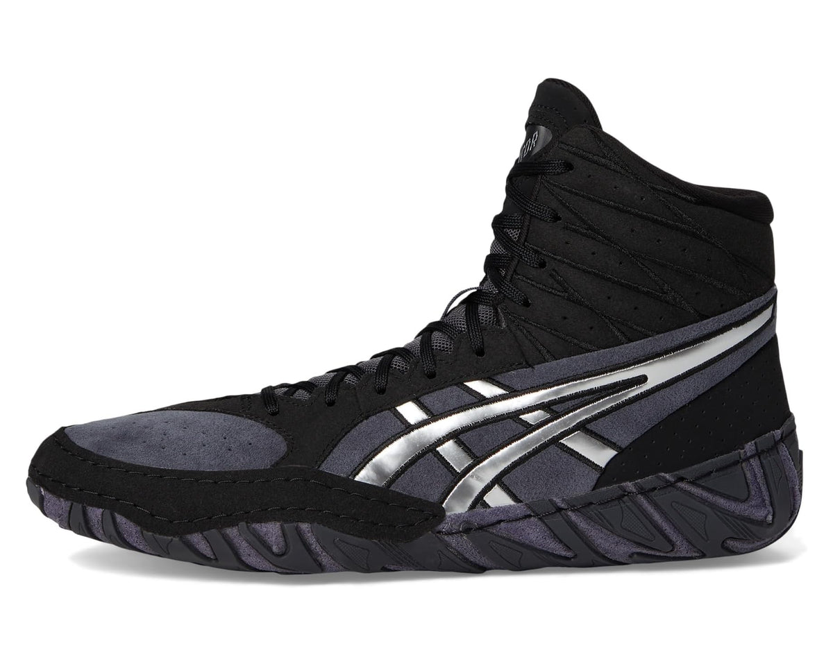 Men's ASICS Aggressor 6 Black/Pure Silver