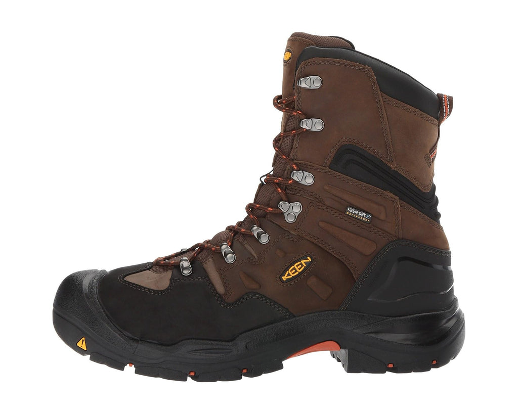 Men's KEEN Utility Coburg 8 Waterproof (Steel Toe) Cascade Brown/Brindle