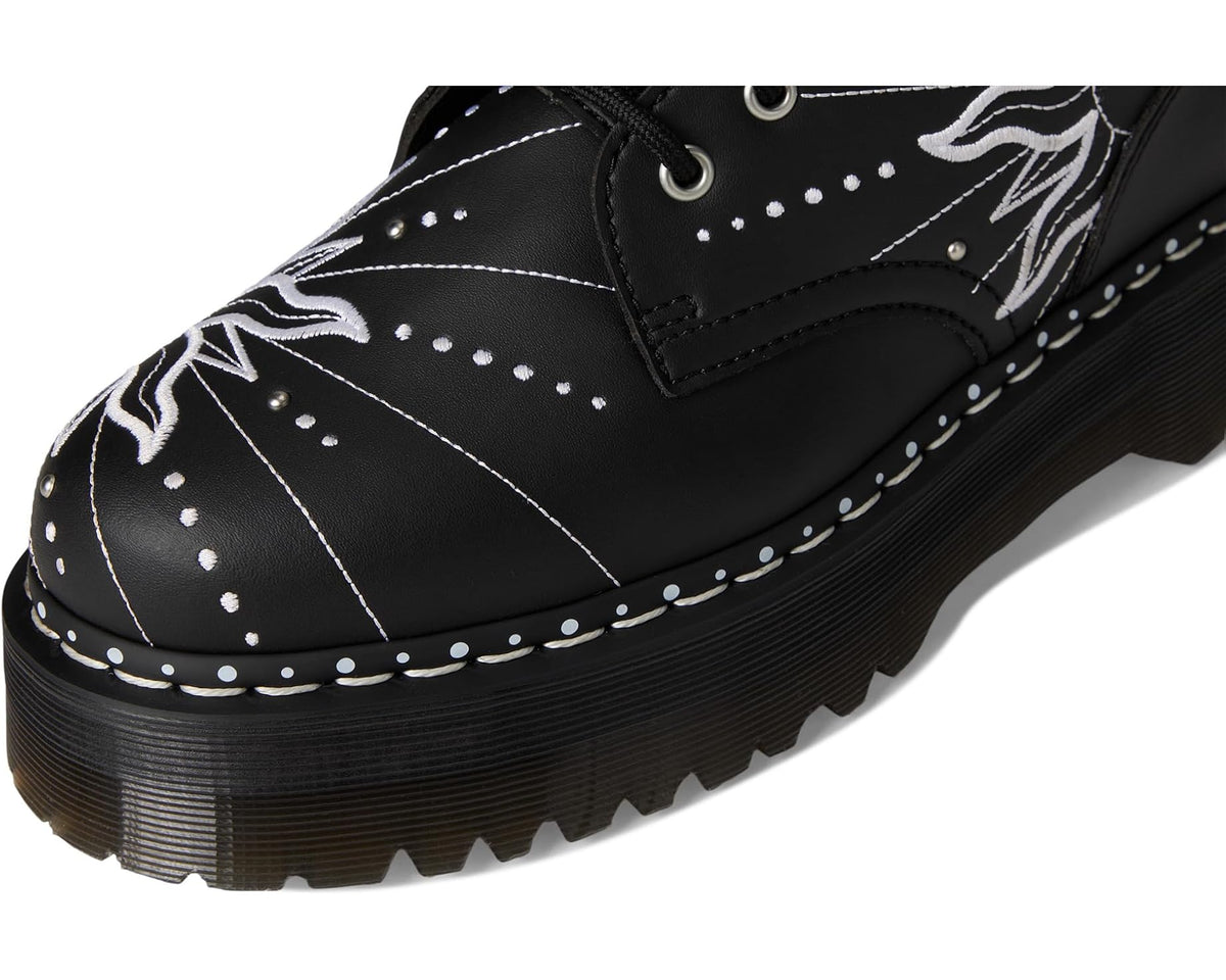Unisex Dr. Martens Jadon Hi Solar Flare Black