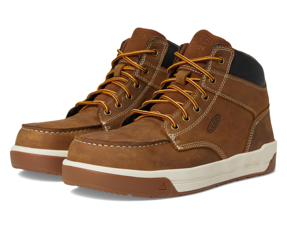 Men's KEEN Utility Gibson Boots (Carbon-Fiber Toe) Belgian/Gum