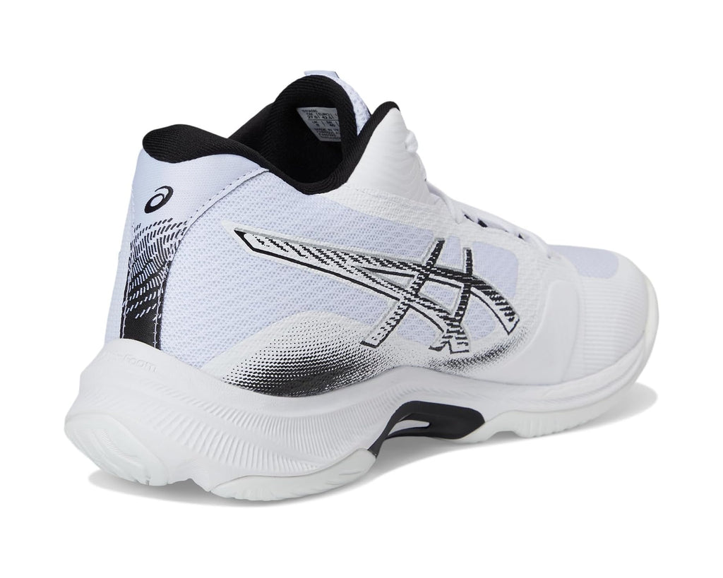 Men's ASICS Netburner Ballistic FF MT 4 White/Black
