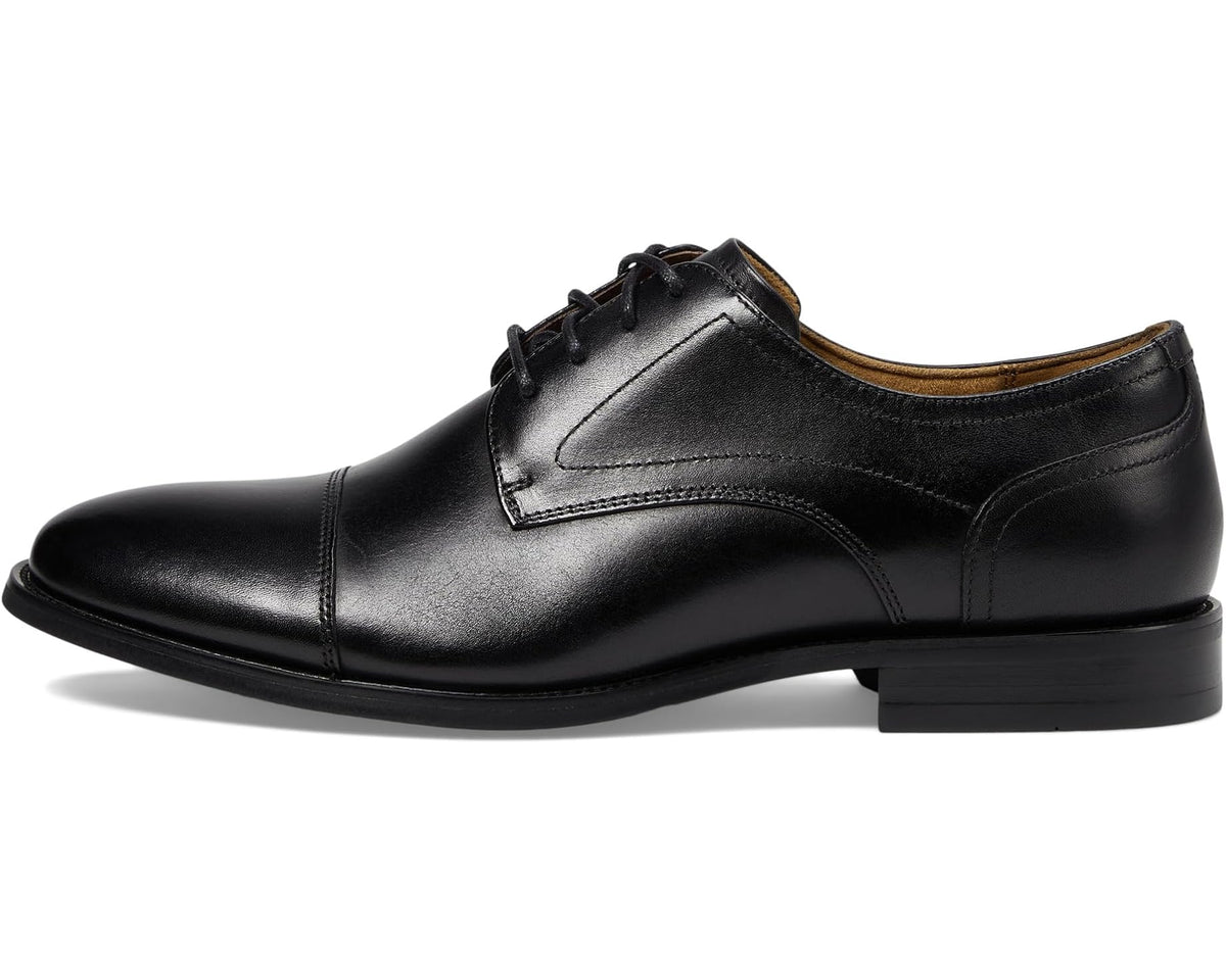 Men's Florsheim Rucci Cap Toe Oxford Black/Black Sole