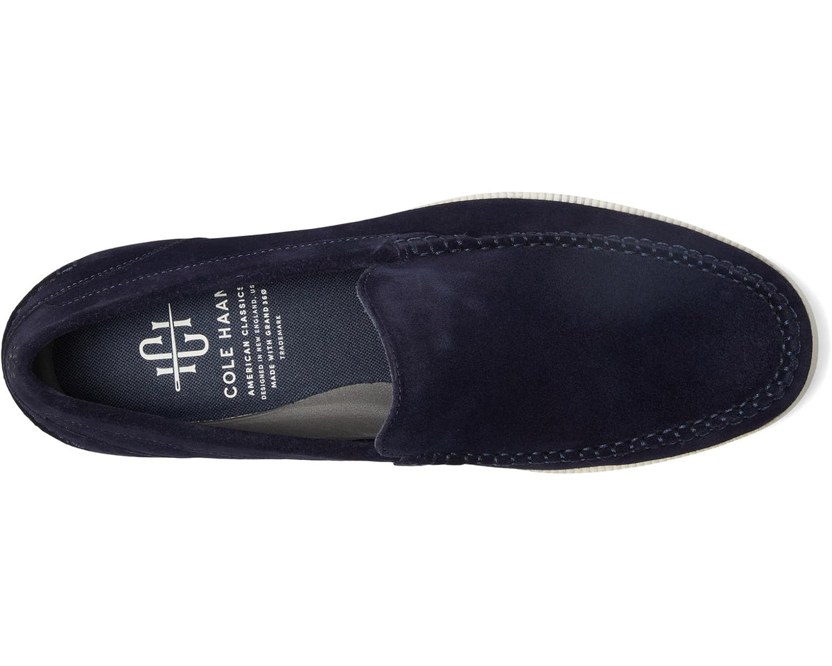 Men's Cole Haan American Classics Casual Loafer Midnight Moon Suede/Ivory