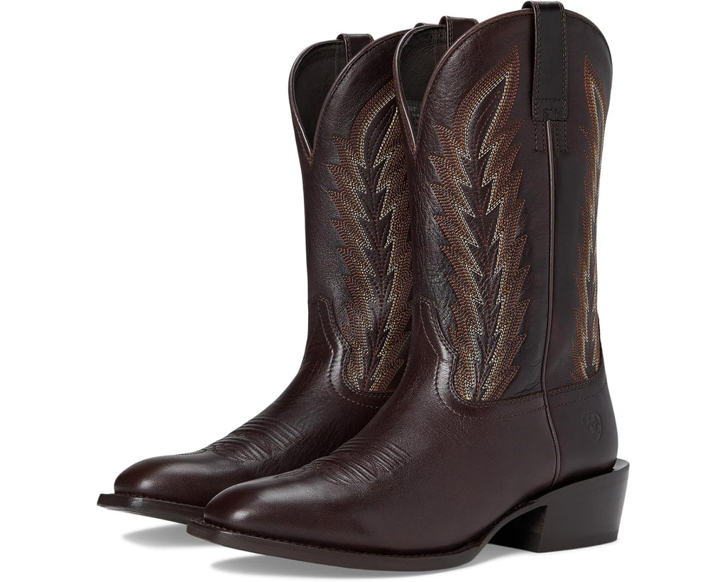 Men's Ariat Willie Western Boots Bittersweet Chocolate