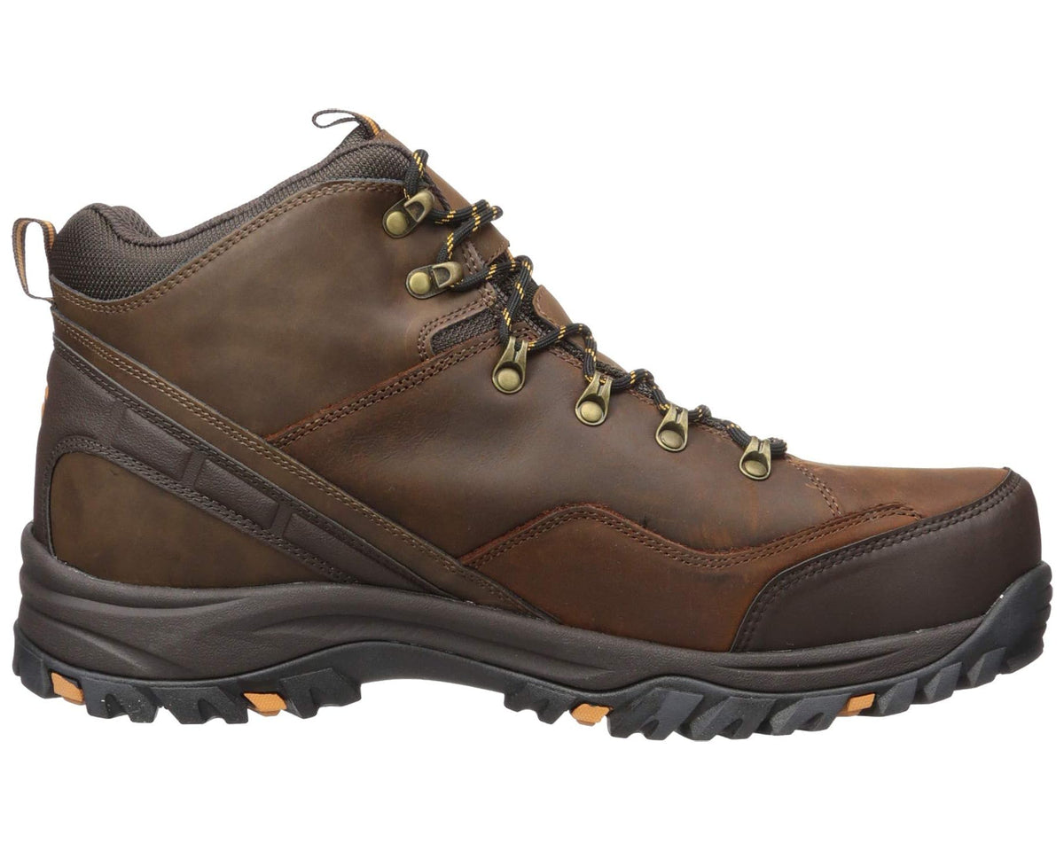 Men's SKECHERS Relaxed Fit Resment Traven Dark Brown