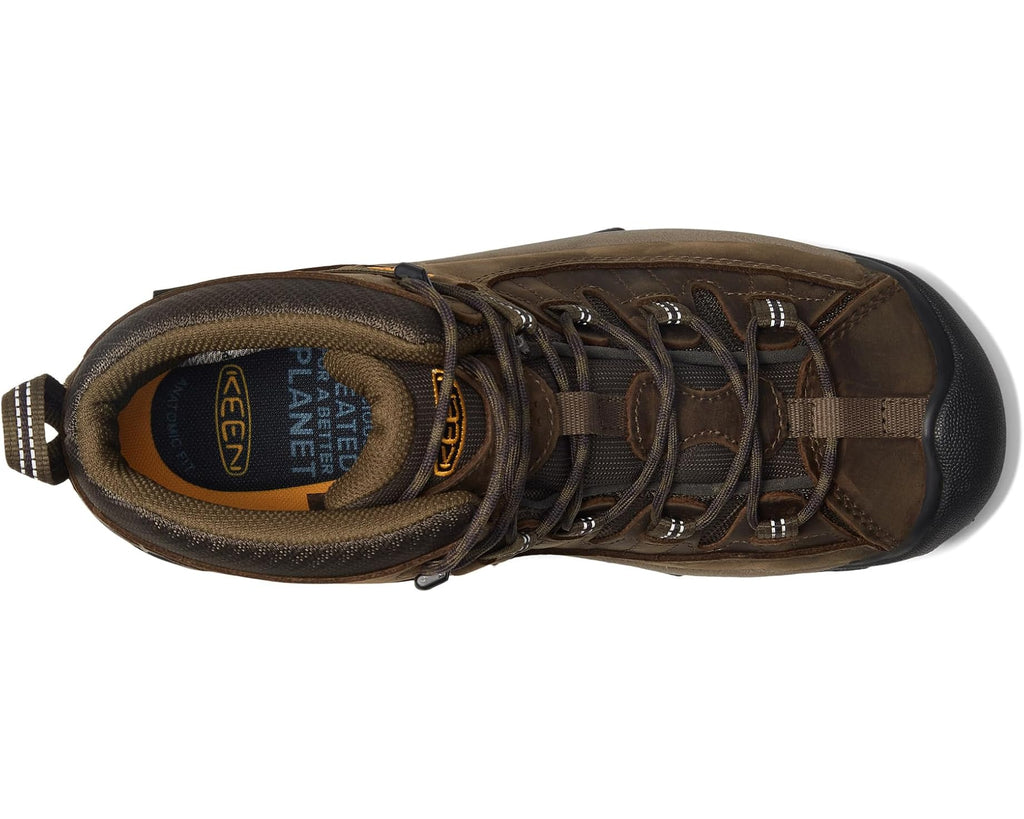 Men's KEEN Targhee II Mid Waterproof Canteen/Dark Olive