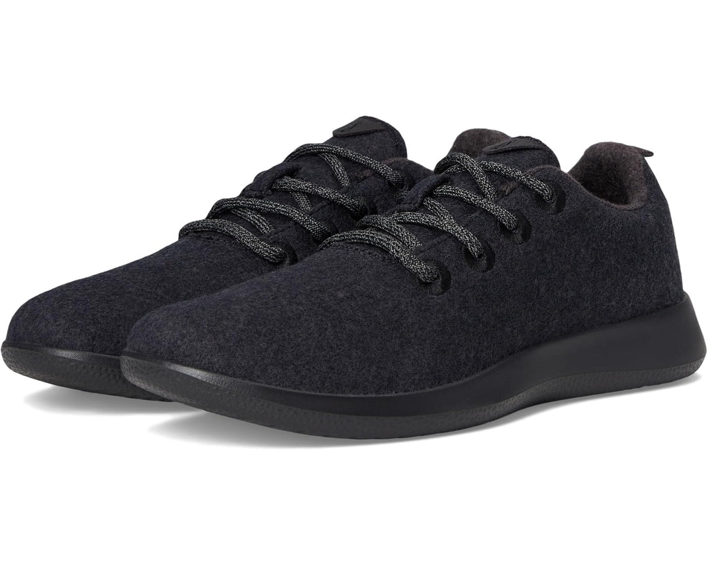 Men's Allbirds Wool Runner Natural Black (Black)