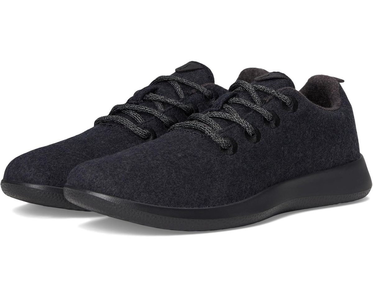 Men's Allbirds Wool Runner Natural Black (Black)