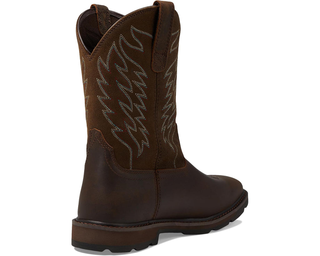 Men's Ariat Groundbreaker Wide Square Toe Brown