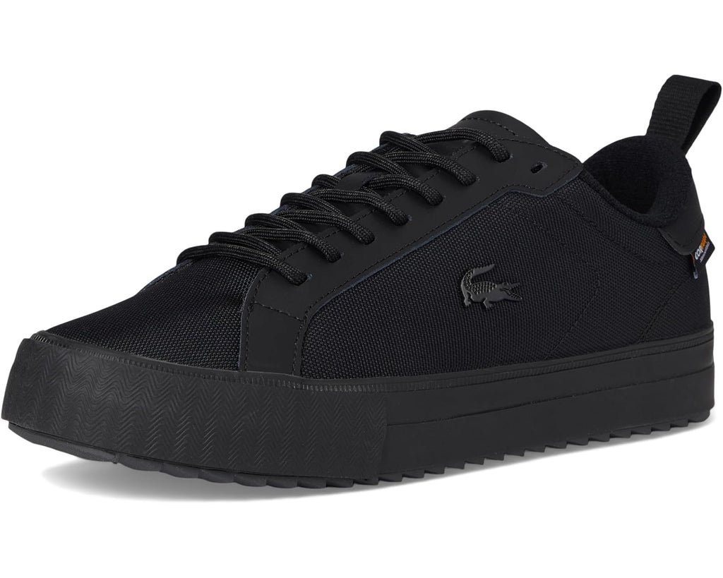 Men's Lacoste Powercourt Winter Outdoor Sneakers Black/Black
