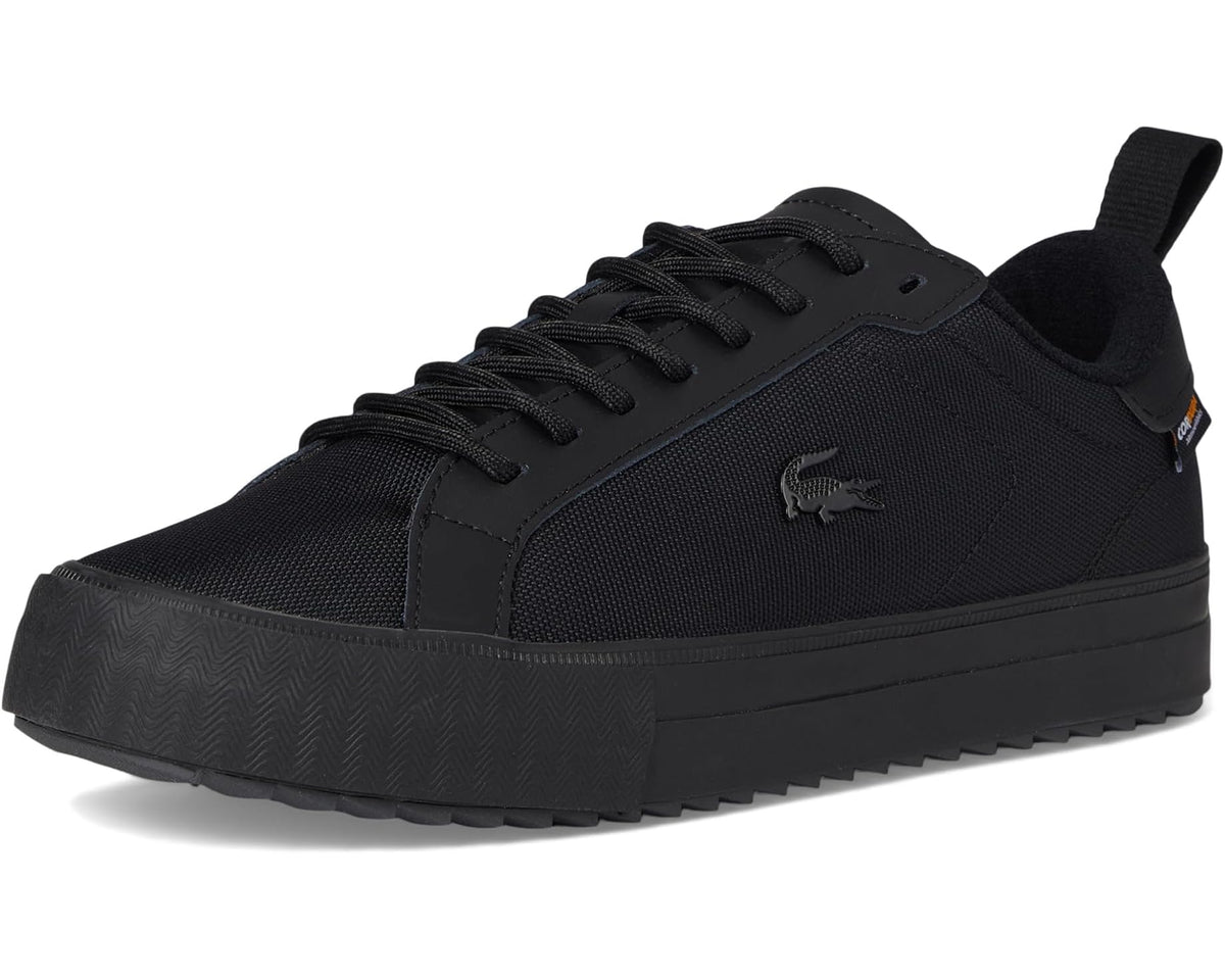 Men's Lacoste Powercourt Winter Outdoor Sneakers Black/Black