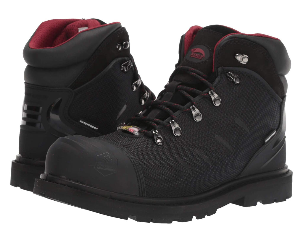Men's Avenger Work Boots Hammer CT Black