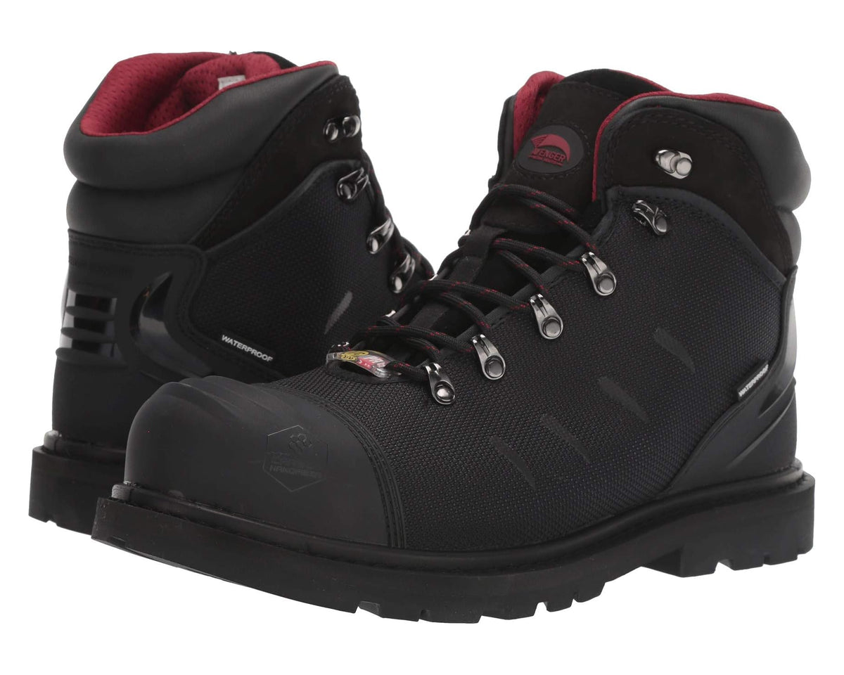 Men's Avenger Work Boots Hammer CT Black