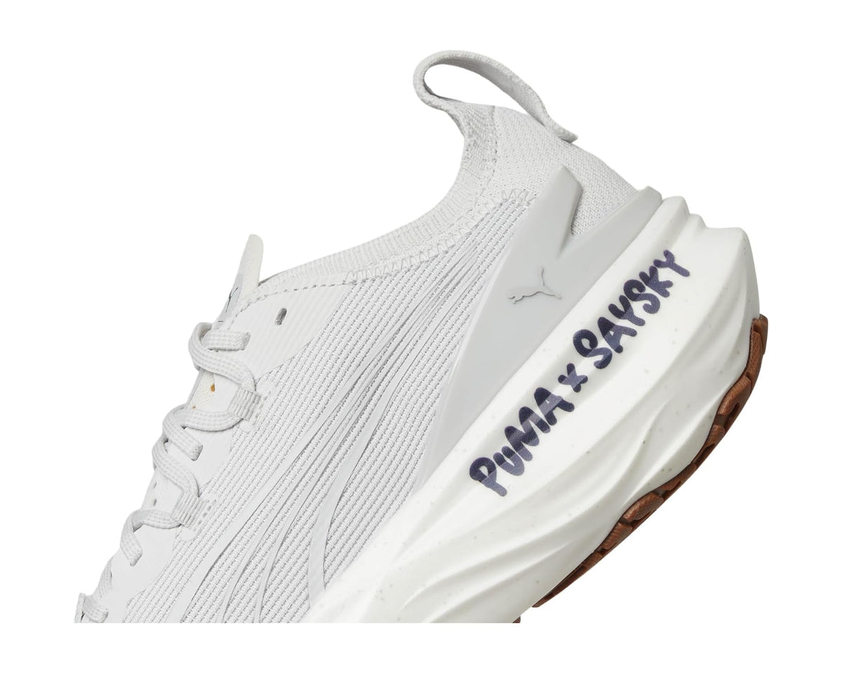 Men's PUMA Foreverrun Nitro 2 Saysky Running Shoes Feather Gray/Flat Light Gray