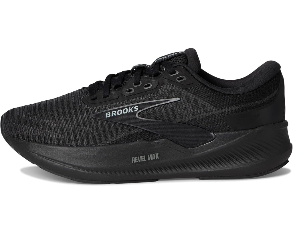Men's Brooks Revel Max Black/Black/Ebony
