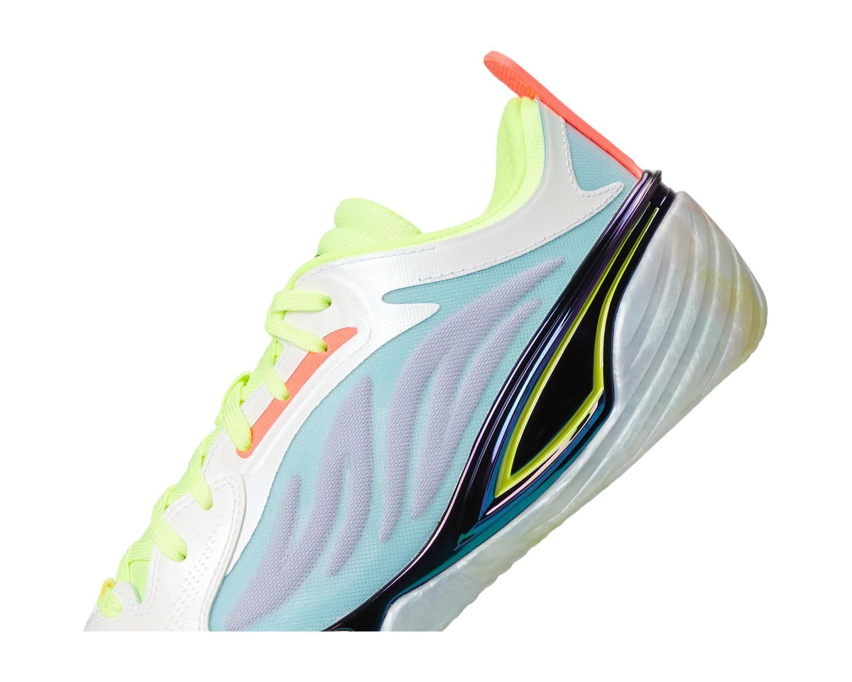 Men's PUMA All-Pro Nitro Elite Basketball Shoess Light Aqua/Yellow Alert