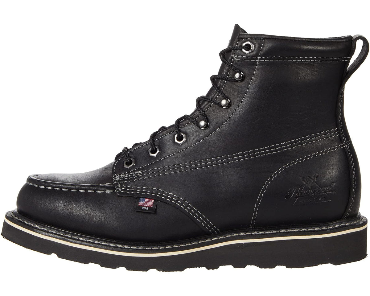 Men's Thorogood American Heritage Midnight Series 6 Moc Toe Black