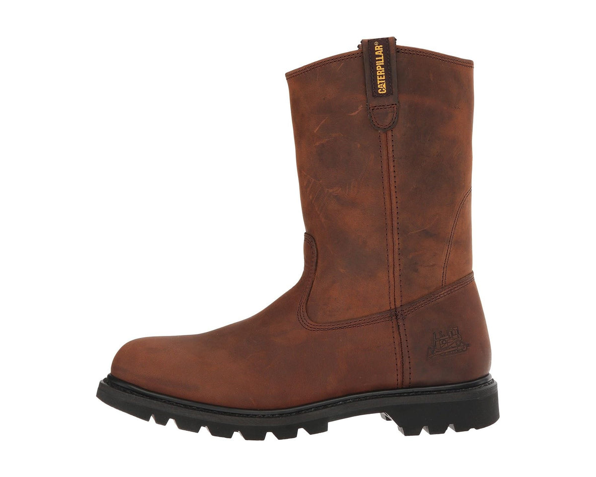 Men's Caterpillar Revolver Brown Pull Up Leather
