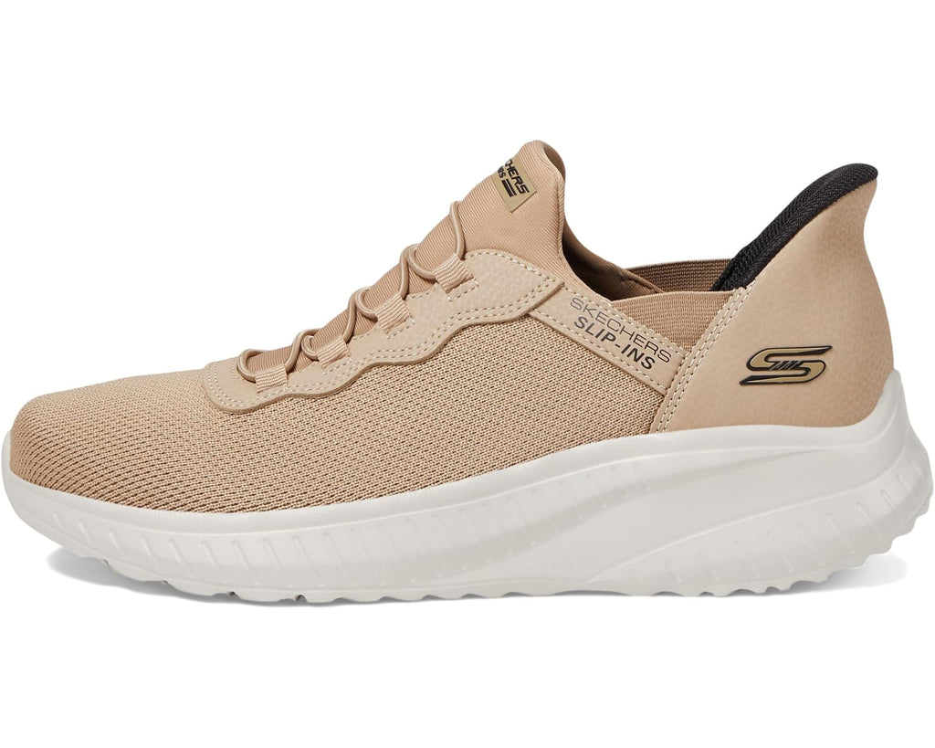 Men's BOBS from SKECHERS Bobs Squad Chaos - Daily Hype Hands Free Slip-Ins Tan