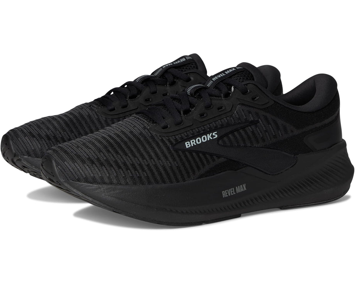 Men's Brooks Revel Max Black/Black/Ebony