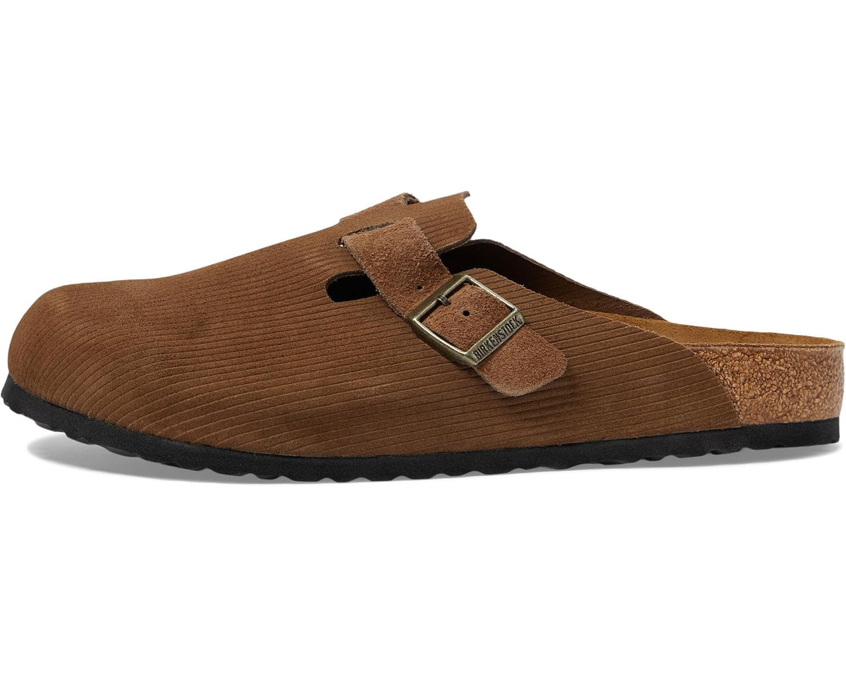Men's Birkenstock Boston Corduroy Dark Tea