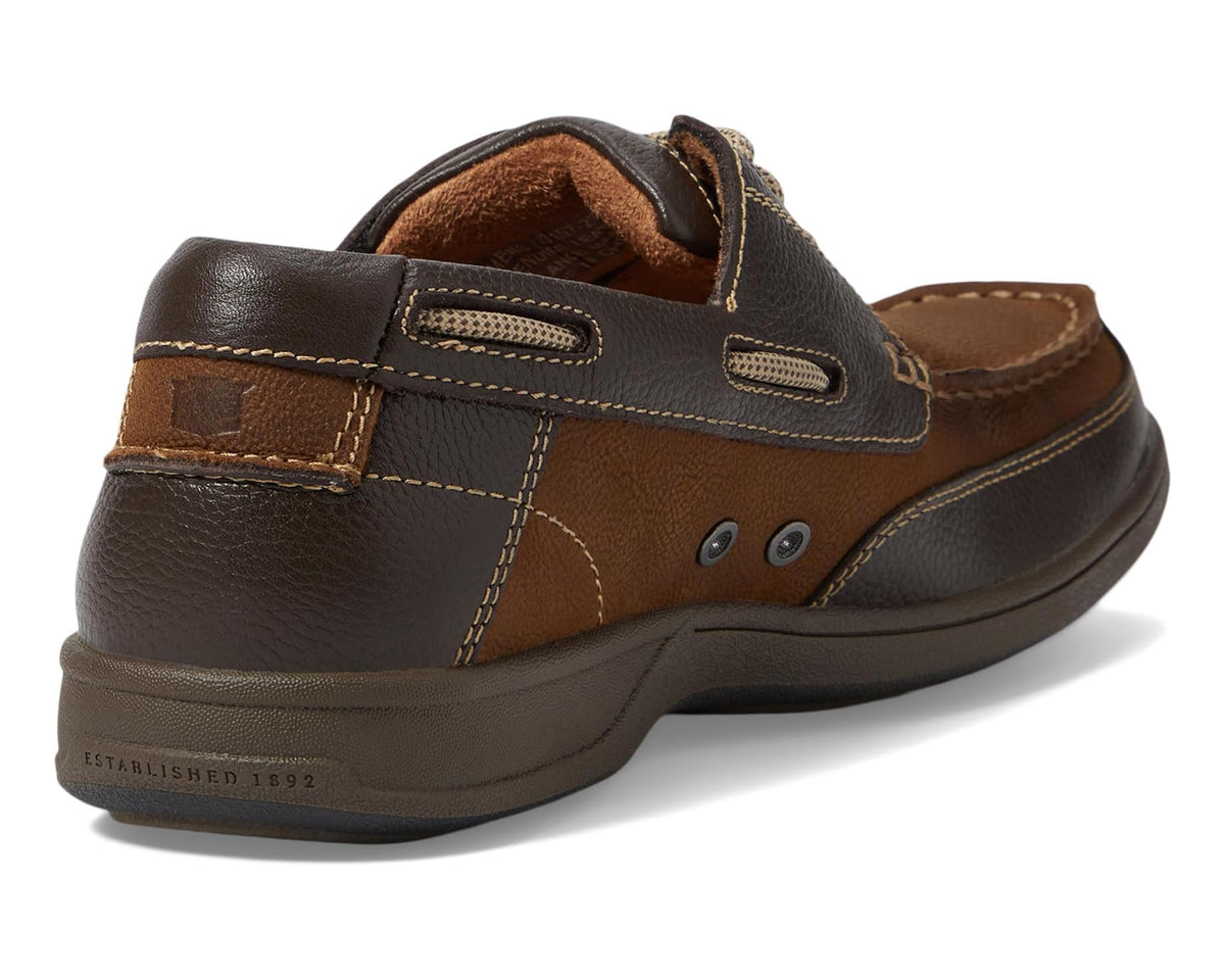 Men's Florsheim Lakeside Ox Boat Shoe Stone Crazy Horse