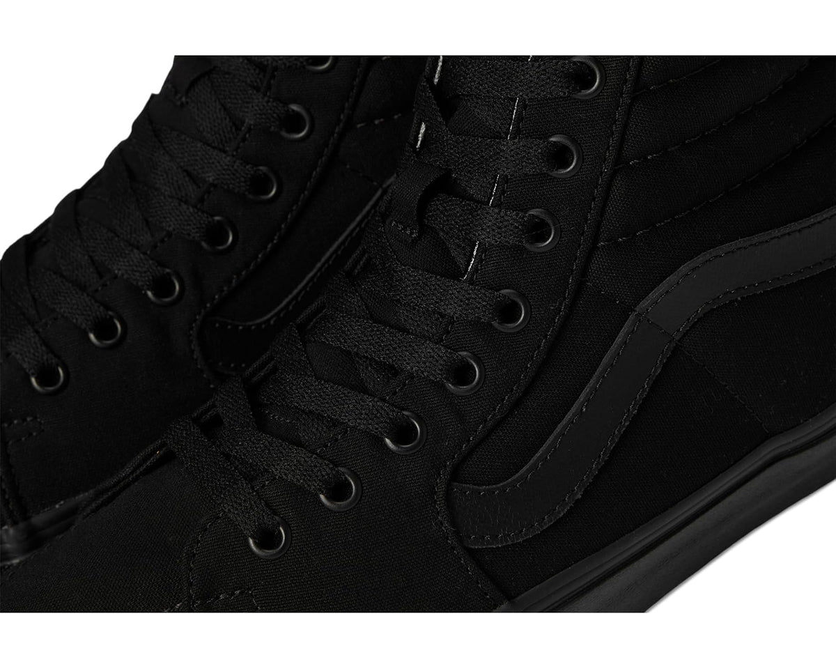 Unisex Vans SK8-Hi Wide Canvas Black/Black