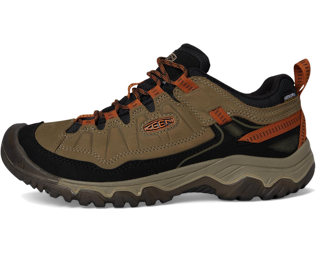 Men's KEEN Targhee IV Waterproof Sea Turtle/Roasted Pecan