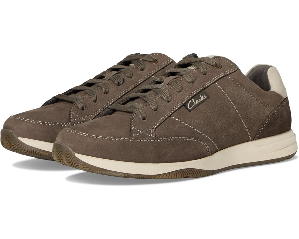 Men's Clarks Townview Lace Grey Nubuck