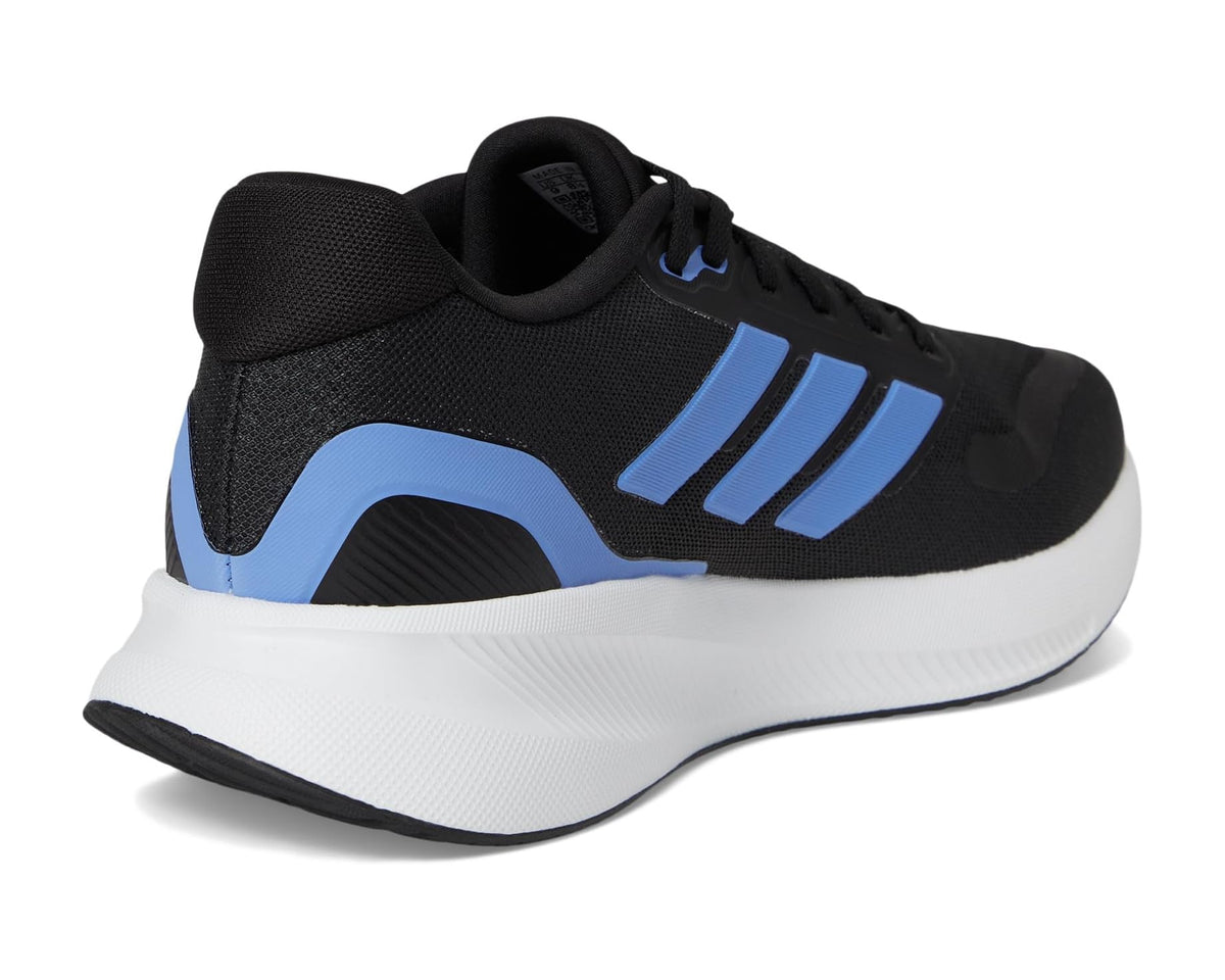 Men's adidas Run Falcon 5 Black/Blue Fusion/White