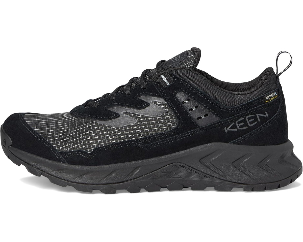 Men's KEEN Hightrail EXP Waterproof Hiking Shoes Black/Magnet