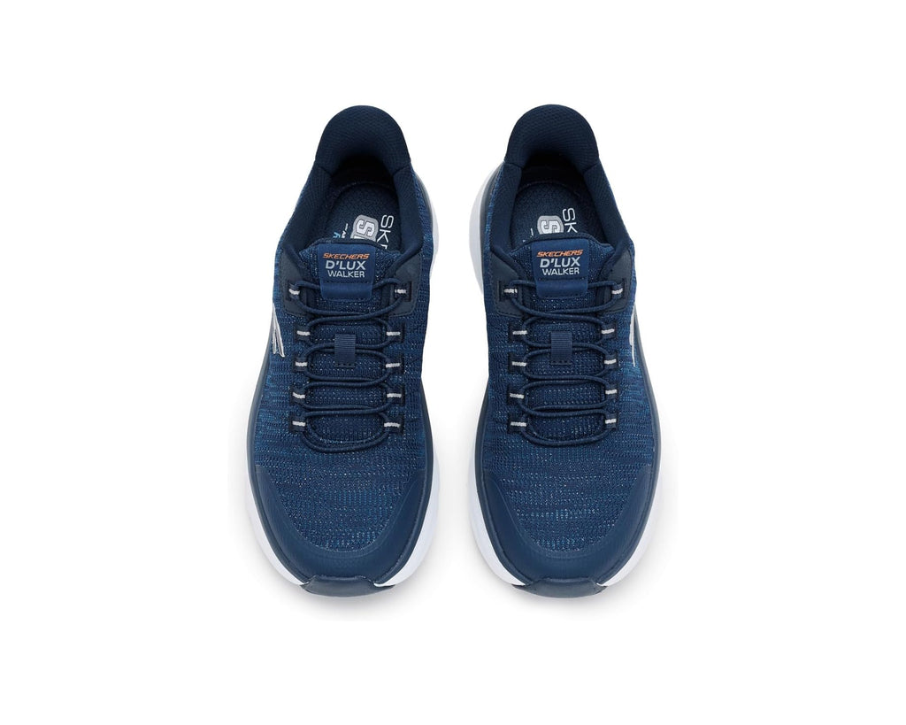 Men's SKECHERS D'Lux Walker 3.0 Drevven Hands Free Slip-In Navy