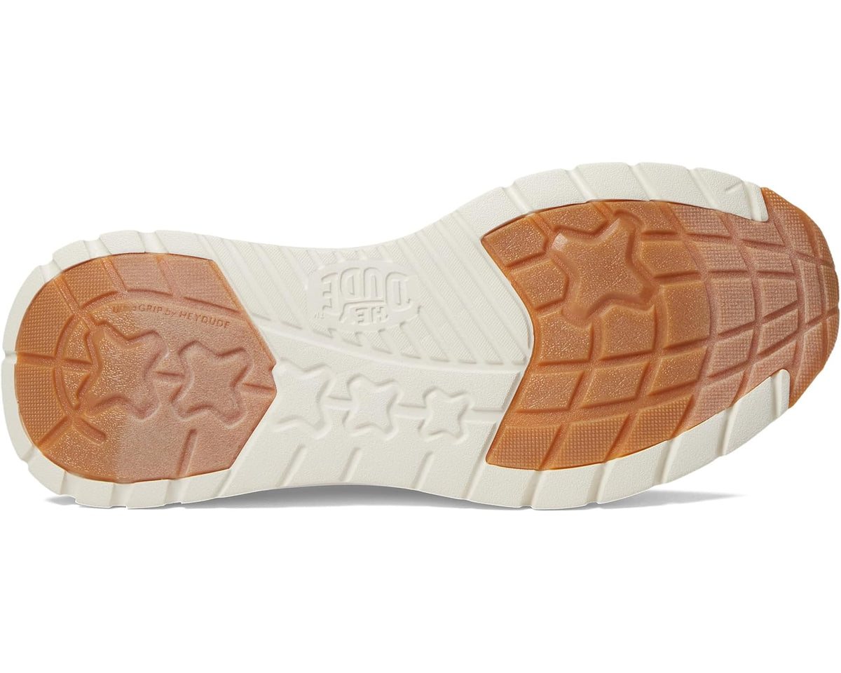 Men's Hey Dude Sirocco Neutrals White/White