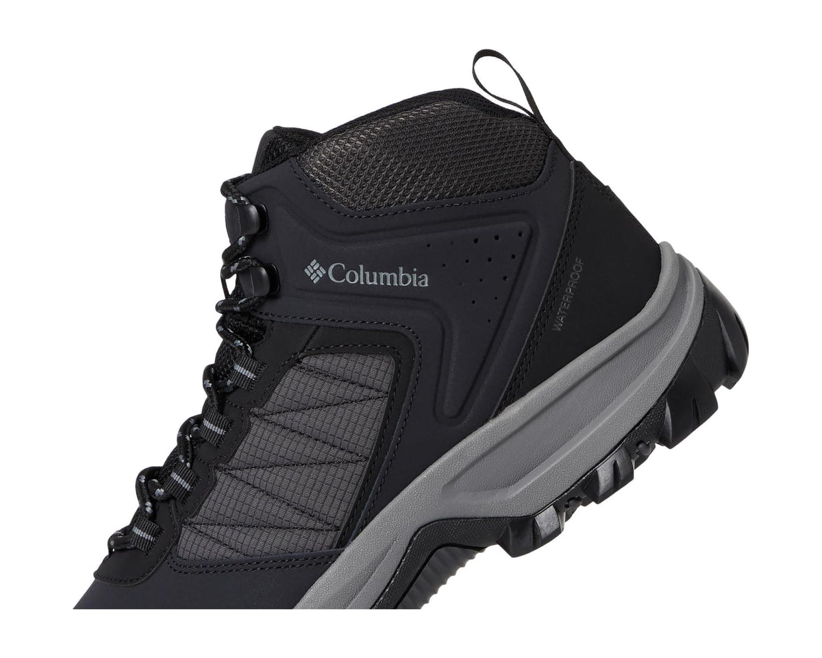 Men's Columbia Transverse™ Hike Waterproof Black/Titanium Grey Steel