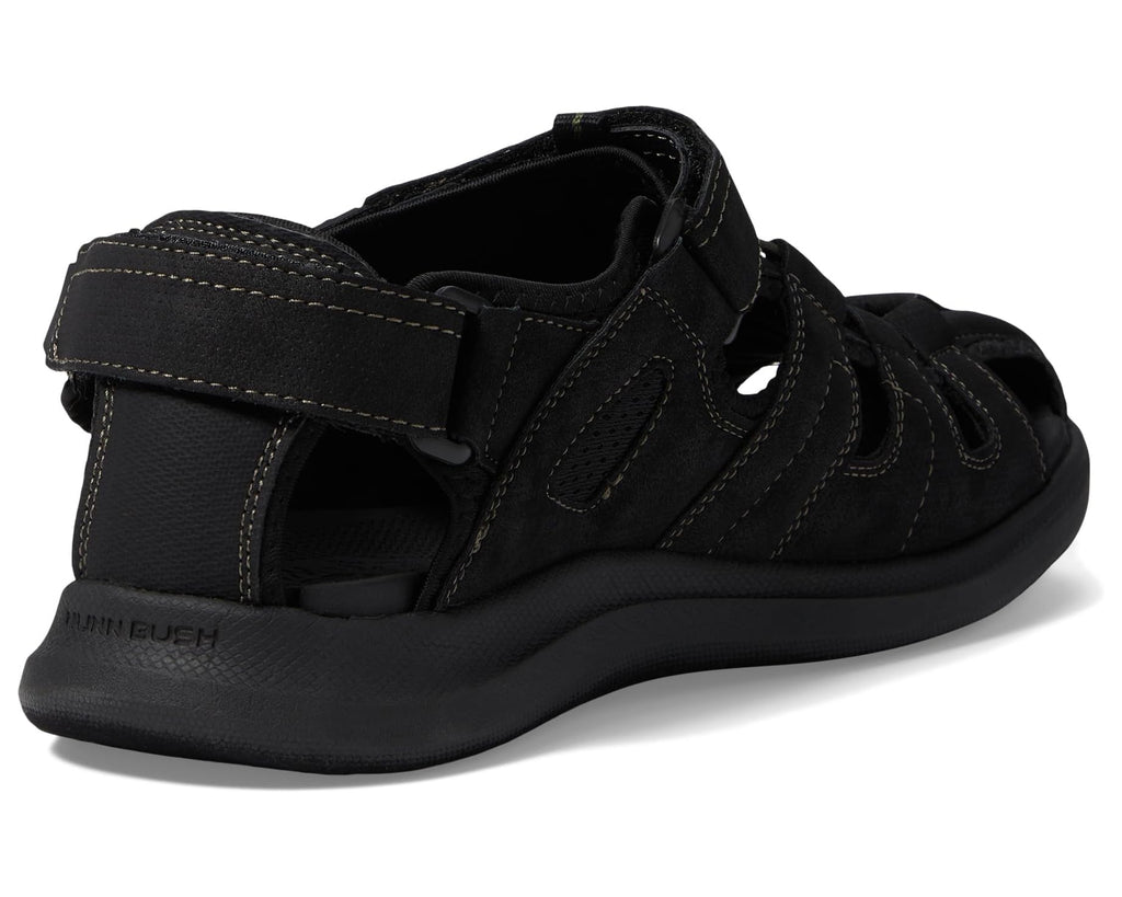 Men's Nunn Bush Rio Vista Fisherman Sandal Black
