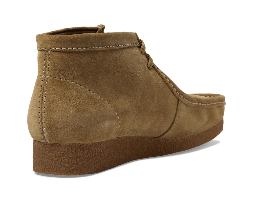 Men's Clarks Shacre Boots Dark Sand Suede