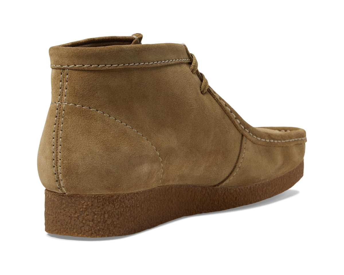 Men's Clarks Shacre Boots Dark Sand Suede