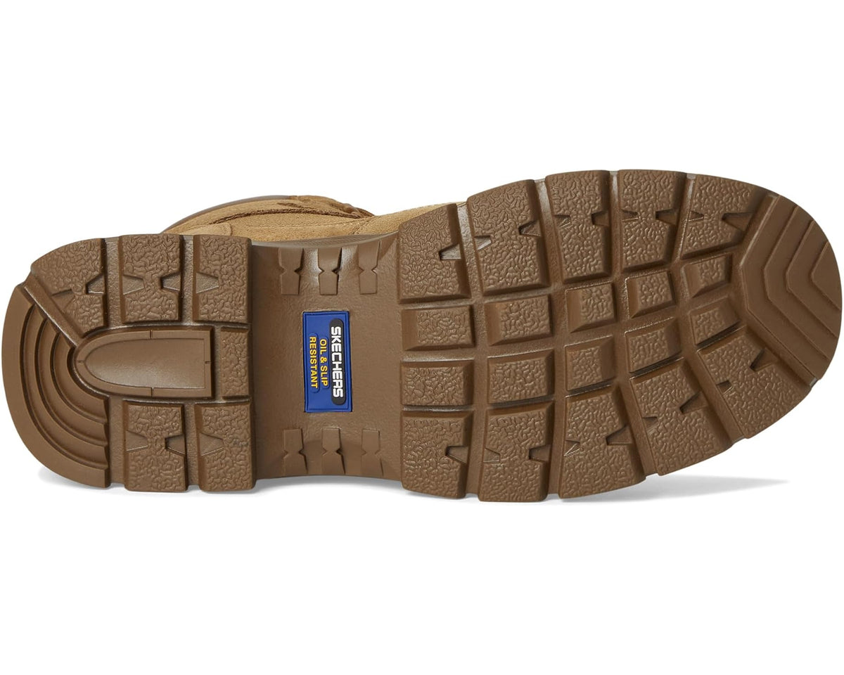 Men's SKECHERS Work Wascana - Baylan Comp Toe Boots Coyote