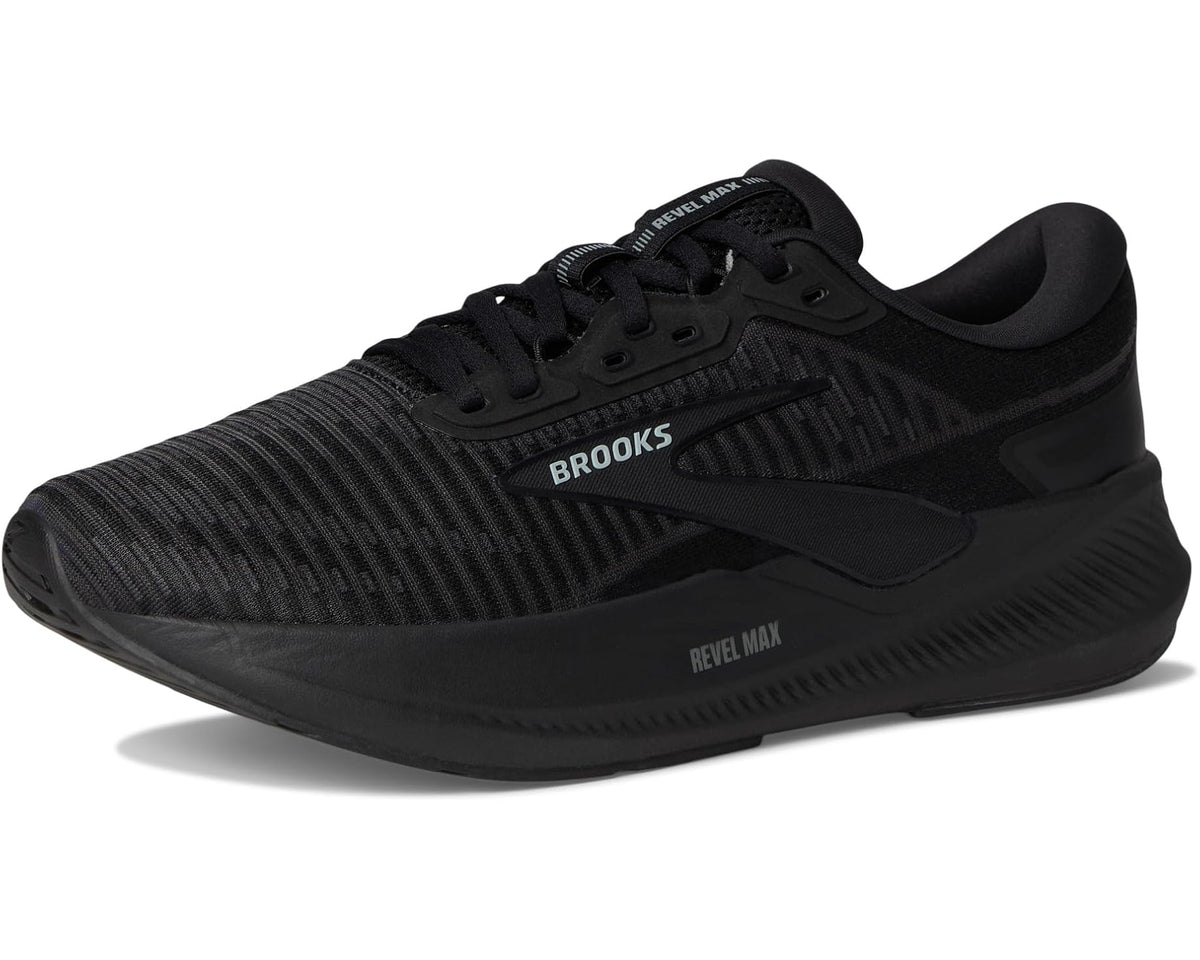 Men's Brooks Revel Max Black/Black/Ebony