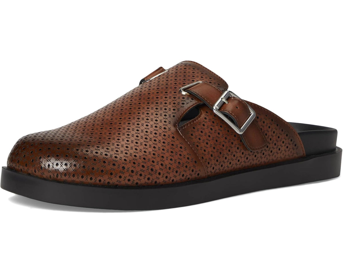 Men's Stacy Adams Montaine Slip-On Clog Cognac