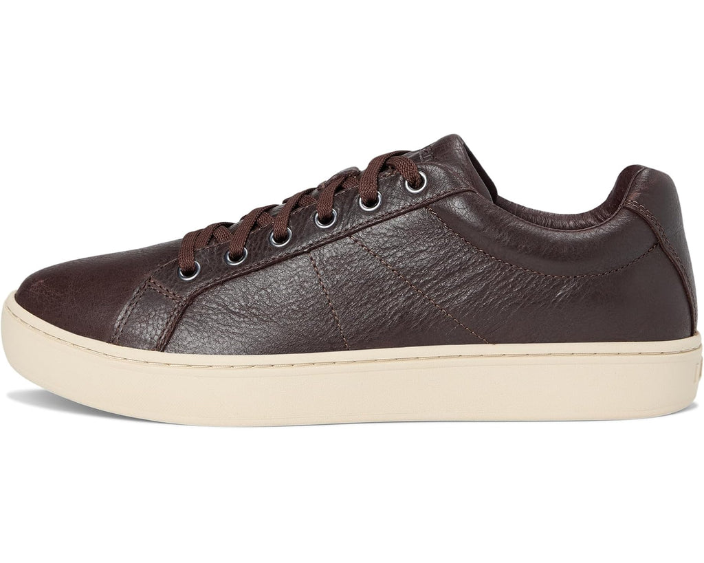Men's L.L.Bean Eco Bay Sneaker Leather Dark Brown